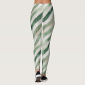 Leggings Rayures vert menthe (Dos)