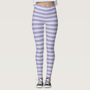 Leggings Rayures violettes
