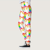 Leggings RBG Rainbow Uterus  (Gauche)