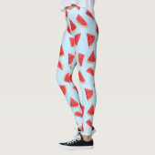Leggings Realistic Watermelon Slice Summer Pattern (Gauche)