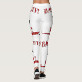 Leggings Recettes rouges (Dos)