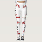 Leggings Recettes rouges (Devant)