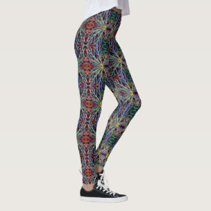 Leggings Recherche du Motif des couleurs