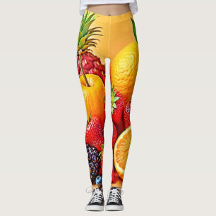 Leggings Récolte de fruits frais et abondants : un design v