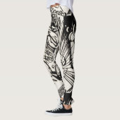 Leggings Réconciliation par Franz Marc Black et White (Gauche)