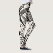 Leggings Réconciliation par Franz Marc Black et White (Droite)
