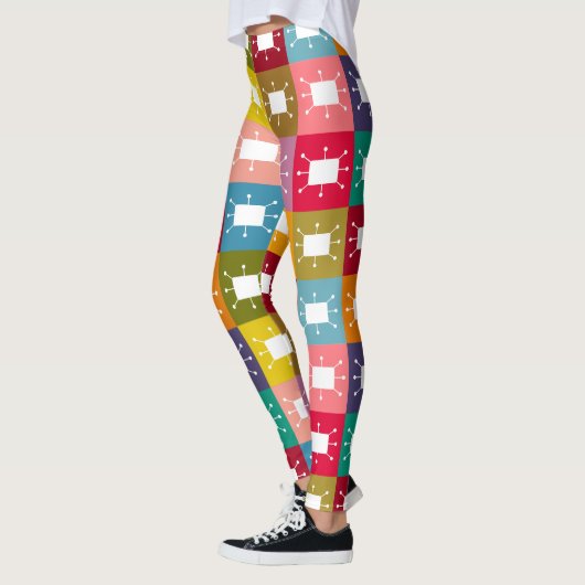 Leggings Rectangles atomiques (Gauche)