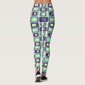 Leggings Rectangles empilées (Dos)
