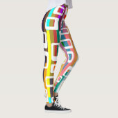 Leggings Rectangles et bandes (Droite)