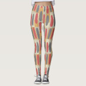 Leggings Rectangles et ovales (Devant)