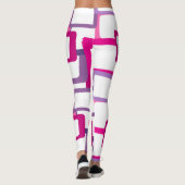Leggings Rectangles modernes du milieu du siècle (Dos)