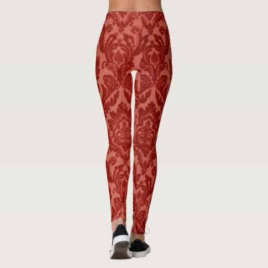 Leggings Red Acanthus (Dos)