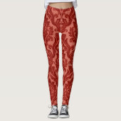 Leggings Red Acanthus (Devant)