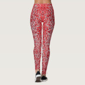 Leggings Red and Gray Dots  (Dos)