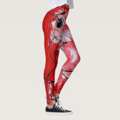 Leggings Red & Black (Droite)