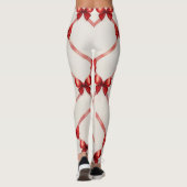 Leggings Red Bow : Style et confort combinés (Dos)