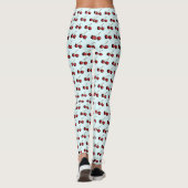 Leggings Red Cherries - Choisir la couleur (Dos)