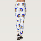 Leggings Red Dachshund ANGEL (Dos)