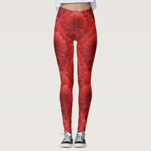 Leggings Red Dahlia