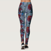 Leggings Red Daisy (Dos)