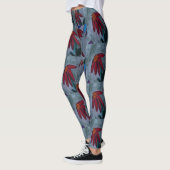 Leggings Red Daisy (Gauche)