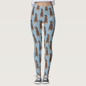 Leggings Red Doberman Pinscher (Devant)