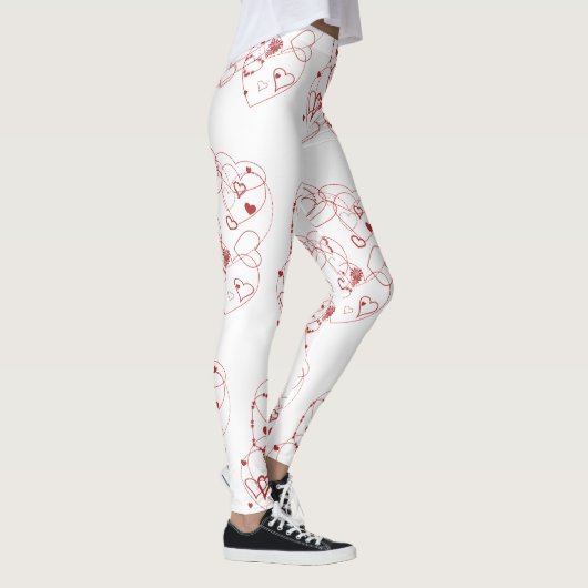 Leggings Red Hearts (Droite)
