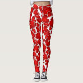 Leggings Red Hearts (Devant)