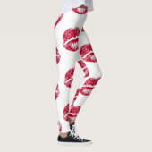 Leggings Red Multi Lips (Droite)