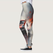 Leggings Red Muscle Car direction (Gauche)