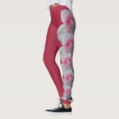 Leggings Red New York State Flower (Le Rose) (Gauche)