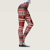Leggings Red Nordic Design hiver (Droite)