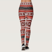 Leggings Red Nordic Design hiver (Dos)