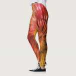 Leggings Red & Orange Psychedelic Starburst Tie Dye<br><div class="desc">Ces leggings sont dotés d'un design psychédélique de teinture à cravate qui rappelle la contre-culture hippie des années 1960. Idéal pour le yoga,  la course,  l'entraînement à la salle de gym,  ou juste quand vous voulez porter des collants sexy mignons. Les couleurs sont le rouge,  l'orange et le jaune.</div>