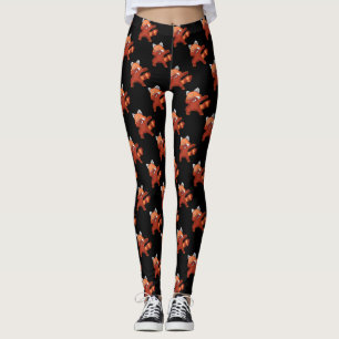 Leggings Red Panda Dabbing