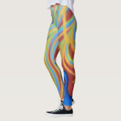 Leggings Red Peacock (Gauche)