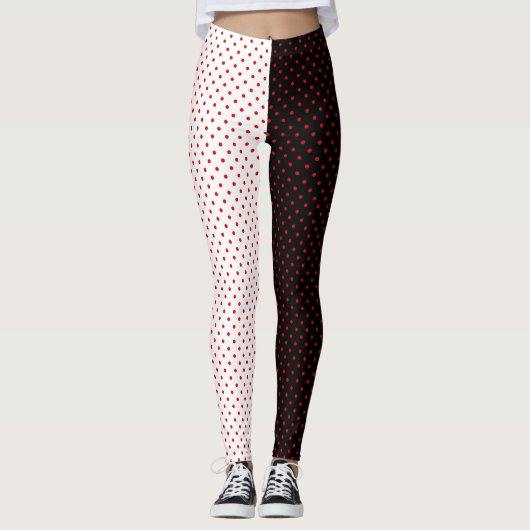 Leggings Red Polka (Devant)