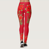 Leggings Red Poppy (Dos)