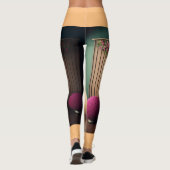 Leggings Red Rose Flavours Black Orange Special (Dos)