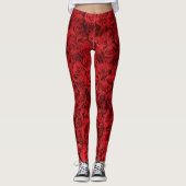 Leggings Red Roses (Devant)
