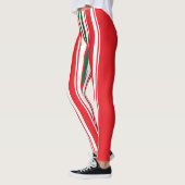 Leggings Red Stripes (Gauche)