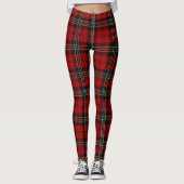 Leggings - Red Tartan Macpherson Clan (Voorkant)