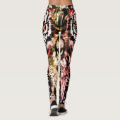 Leggings Red Tiger | Tigre coloré (Dos)