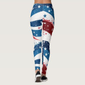 Leggings Red White et Blue USA (Dos)