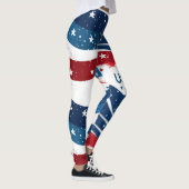 Leggings Red White et Blue USA (Droite)