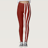 Leggings Red & White Jester (Devant)