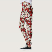 Leggings RedandWhiteRoses (Gauche)