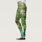 Leggings Réflections vertes (Gauche)