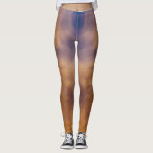 Leggings Reflet de Nuages Fumés (Devant)