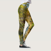 Leggings Reflets d'automne dans le ruisseau Vertical (Droite)